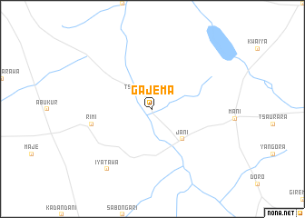 map of Gajema
