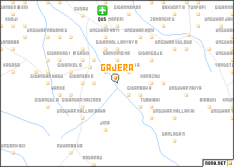 map of Gajera