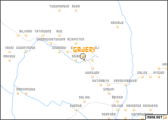 map of Gajeri