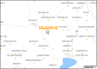 map of Gajgonya