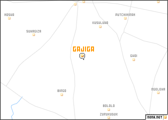 map of Gajiga