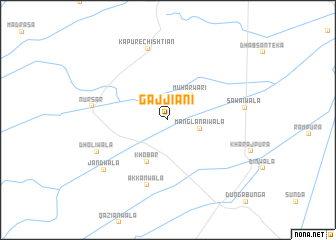 map of Gajjiāni