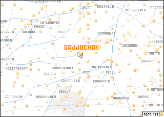 map of Gajju Chak