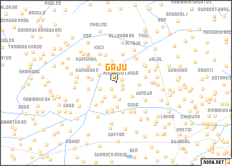 map of Gaju