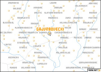 map of Gaj Vrbovečki