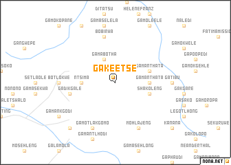 map of Ga-Keetse