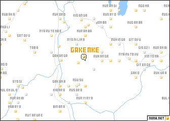 map of Gakenke
