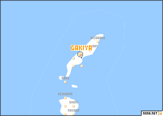 map of Gakiya