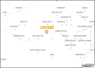 map of Ga-Kobe