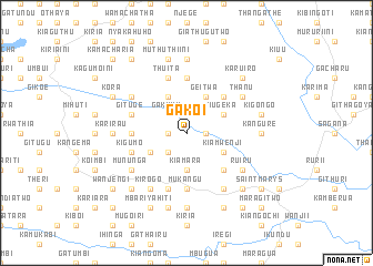 map of Gakoi