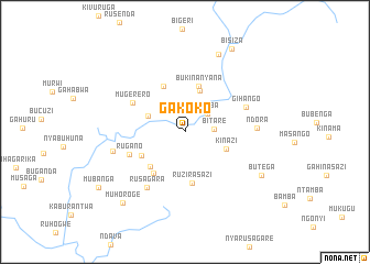 map of Gakoko