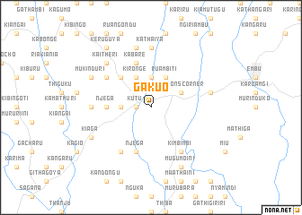 map of Gakuo
