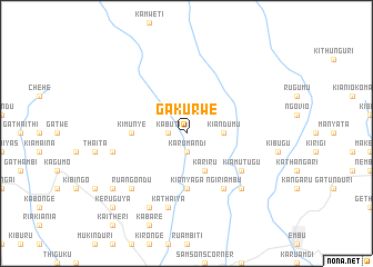 map of Gakurwe