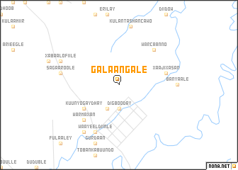 map of Galaangale