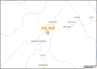 map of Galaba