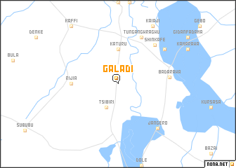 map of Galadi