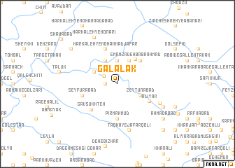 map of Galālak