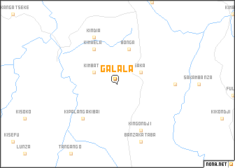 map of Galala