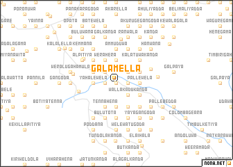 map of Galamella