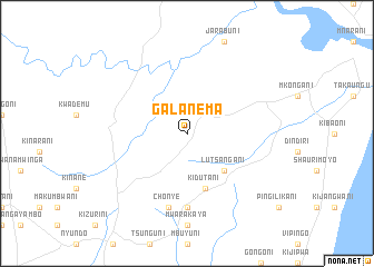 map of Galanema