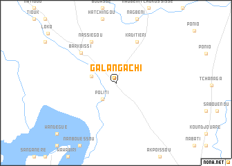 map of Galangachi