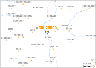 map of Galaobod