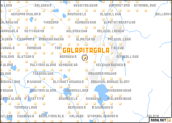 map of Galapitagala