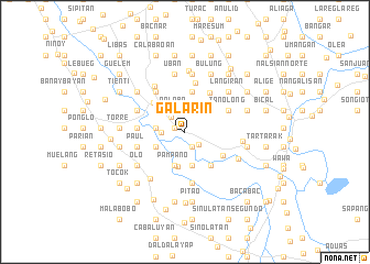 map of Galarin