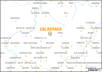 map of Galarraga