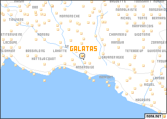 map of Galatas