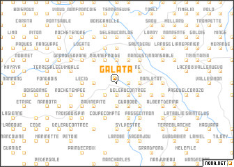 map of Galata