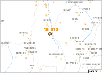 map of Galata