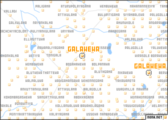 map of Galawewa