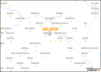 map of Galbina