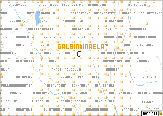 map of Galbindinaela