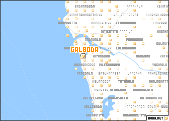 map of Galboda