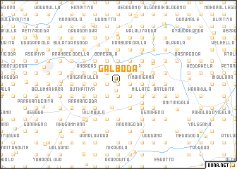 map of Galboda