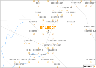 map of Galbooy