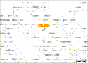 map of Galbow