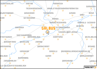 map of Galbūs