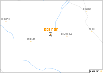 map of Gal Cad