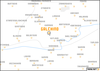 map of Gal\