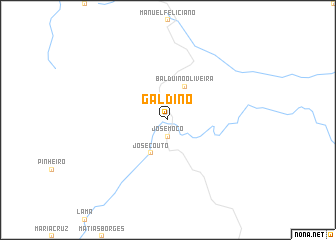 map of Galdino