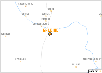 map of Galdino