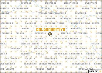 map of Galdunupitiya
