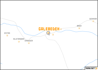 map of Gāl-e Bedeh