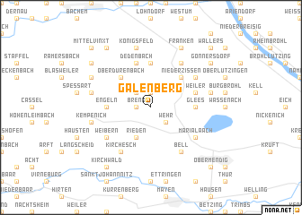 map of Galenberg