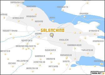 map of Galenchino