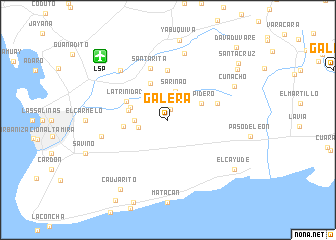map of Galera