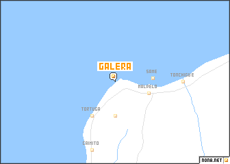 map of Galera